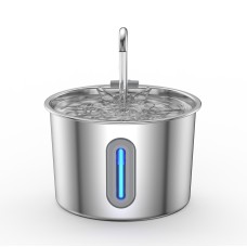Pet Water Dispenser Stainless Steel Automatic Circulating Cat Dog Water Fountain with Filtration and Anti-Leakage Design Pet Water Dispenser Stainless Steel Automatic Circulating Cat Dog Water Fountain with Filtration and Anti-Leakage Design