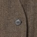 Commuter style herringbone diagonal suit jacket