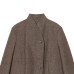 Commuter style herringbone diagonal suit jacket