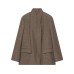 Commuter style herringbone diagonal suit jacket