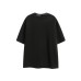 Deconstructing letters and short sleeves to create an old look