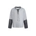 Strap up round neck long sleeved T-shirt