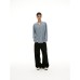 Fake two Henry collar loose T-shirts Fake two Henry collar loose T-shirts