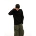Deconstructed splicing loose long sleeves