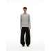Deconstructed splicing loose long sleeves