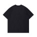 Embroidered loose men's and women's short sleeves with letter slogans