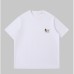 Tent printed round neck short sleeved shirt
