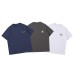 Tent printed round neck short sleeved shirt
