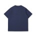 Tent printed round neck short sleeved shirt