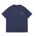 Tent printed round neck short sleeved shirt