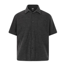 Striped loose short sleeved shirt