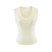 V-neck sleeveless slim fit top
