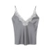 Versatile lace patchwork camisole women's clothing