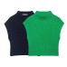 Pure Desire Wind Ribbed Short Knitted Tank Top