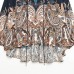 Retro contrasting color design loose top