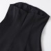 Color blocking splicing finale slim fit A-line short dress