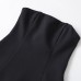 Color blocking splicing finale slim fit A-line short dress