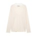 Elegant and casual versatile lace knit sweater