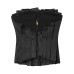 Pure desire wind pleated strapless short camisole top
