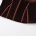 Simple velvet chest tied top