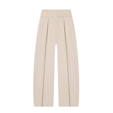 Simple balloon style pleated pants