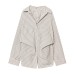Striped Bat Sleeve Loose Shirt