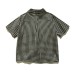 Short sleeved checkered shirt