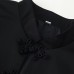 Solid color stand up collar waist cinching buckle short jacket