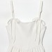 Pure desire style tight corset style fluffy short dress