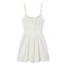 Pure desire style tight corset style fluffy short dress
