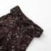 Bead embellished halter neck dress