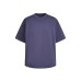 Simple solid color T-shirt short sleeved top