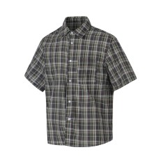 Plaid short sleeved shirt Plaid short sleeved shirt