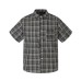 Plaid short sleeved shirt