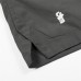 Quick drying embroidered five quarter shorts