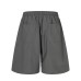 Quick drying embroidered five quarter shorts
