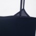 Versatile patchwork silk mesh camisole top