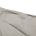 Herringbone patterned workwear with large pockets and shorts