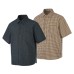 Checkered short sleeved shirt