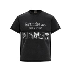 Character vintage short sleeved t-shirt