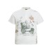 Character printed short sleeved t-shirt