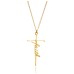 Ins Style Faith Letter Alloy Pendant Women's Choker Necklace Short Necklace for Women