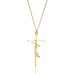 Ins Style Faith Letter Alloy Pendant Women's Choker Necklace Short Necklace for Women