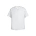 Fake two V-neck spliced round neck short sleeves
