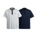 Slogan Embroidery Loose Men's and Women's Short Sleeves T