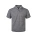 Cat's Eye Stone Shoulder Loose Knitted Polo Short Sleeve