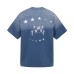Star Gradient Vintage Loose Men's and Women's Short Sleeves