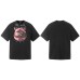 Vintage printed loose fitting men's and women's short sleeves