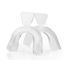 Dental Supplies Disposable Cold Light Dental Tray Tooth Protection DIY Curing Heat-Formed Dental Tray Silicone Soft Mouthguard