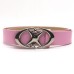 Original Design Double Crescent Moon Cross Star Buckle Belt